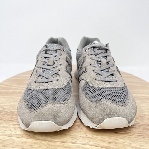 New Balance 574 Gray Pink Dust Shoes Running Womens Size 7.5 WL574FSC - Picture 2 of 9